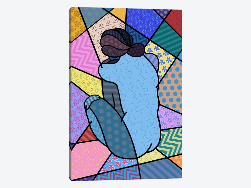 Blue Nude 2 (After Pablo Picasso) by 5by5collective 1-piece Canvas Wall Art