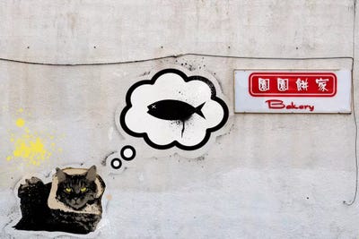 Food For Thought by 5by5collective canvas print