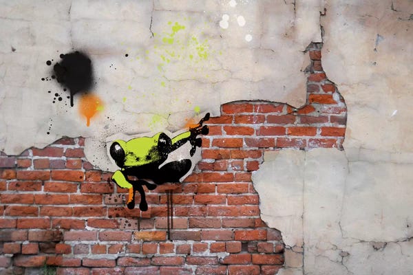 5by5collective: Peeping Frog by 5by5collective