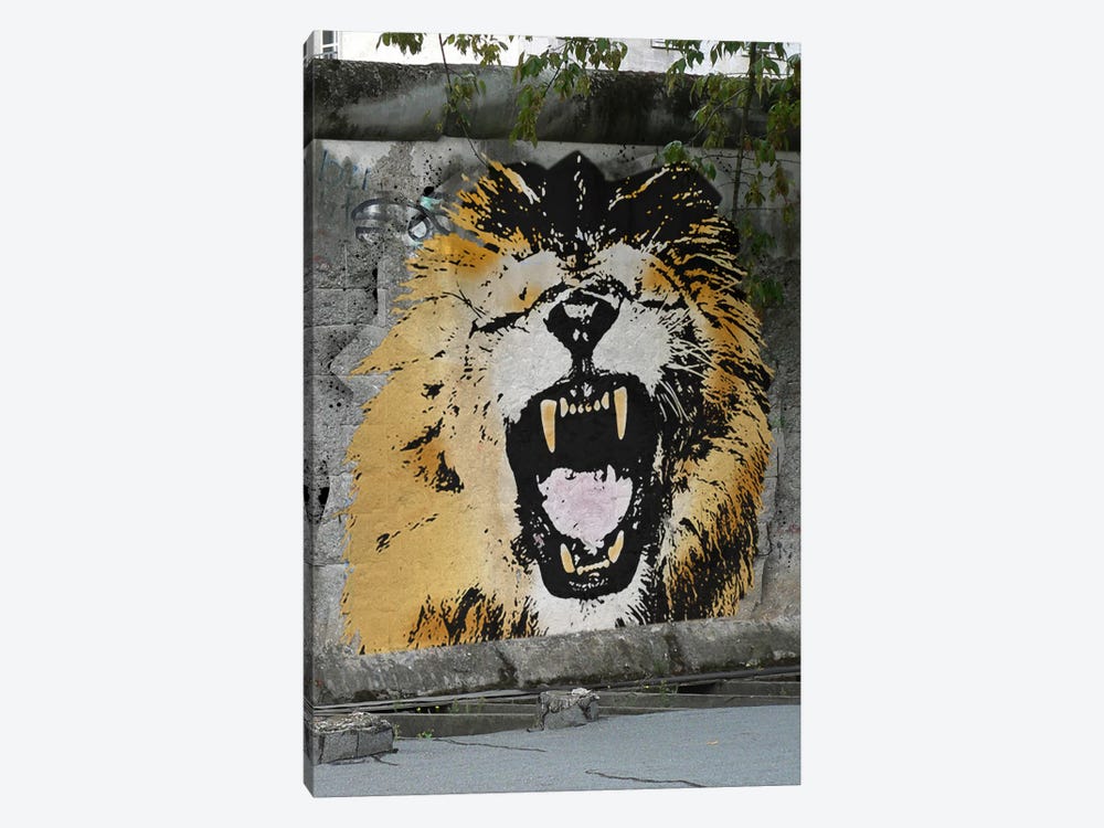 Hear My Lion Roar by 5by5collective 1-piece Canvas Art