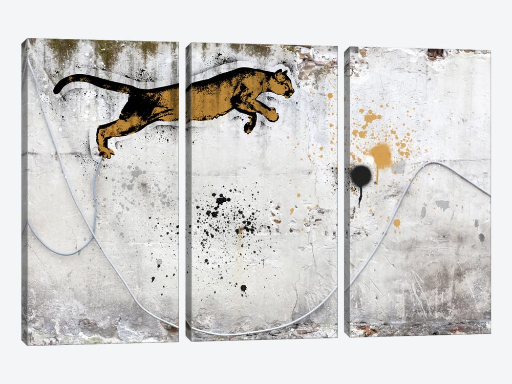 Leap of Faith by 5by5collective 3-piece Canvas Artwork