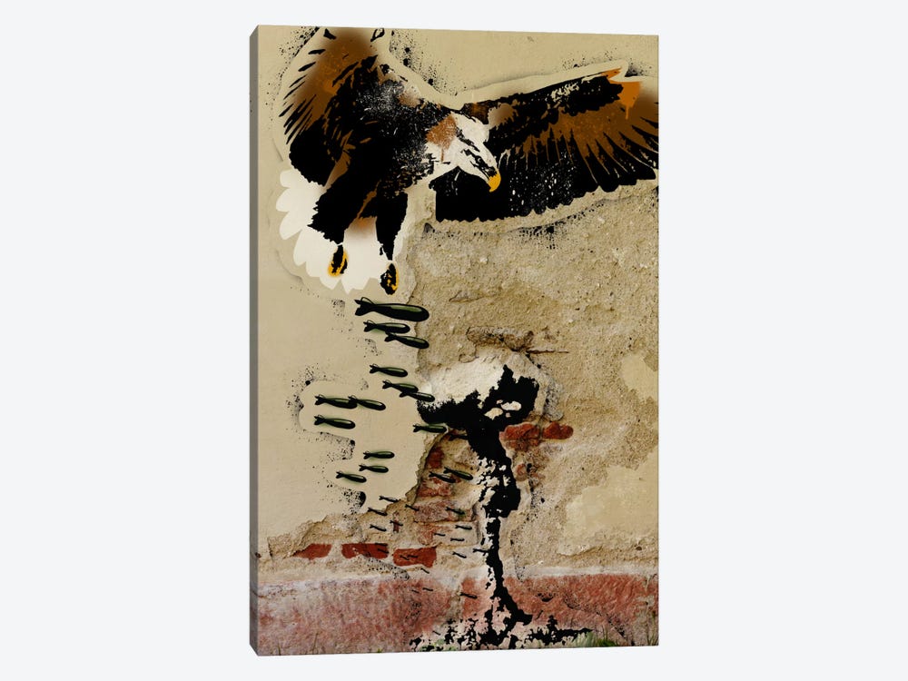Freedom Fighter by 5by5collective 1-piece Canvas Wall Art
