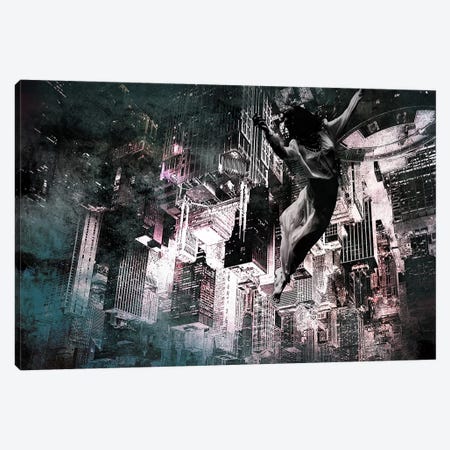 Angel of Manhattan Canvas Print #ICA513} by 5by5collective Canvas Art