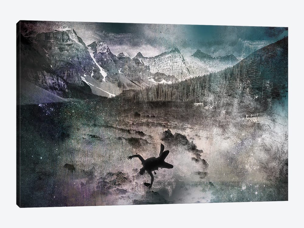 Into the Abyss by 5by5collective 1-piece Canvas Art Print