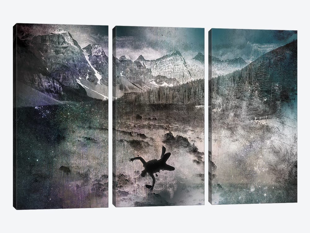 Into the Abyss by 5by5collective 3-piece Art Print