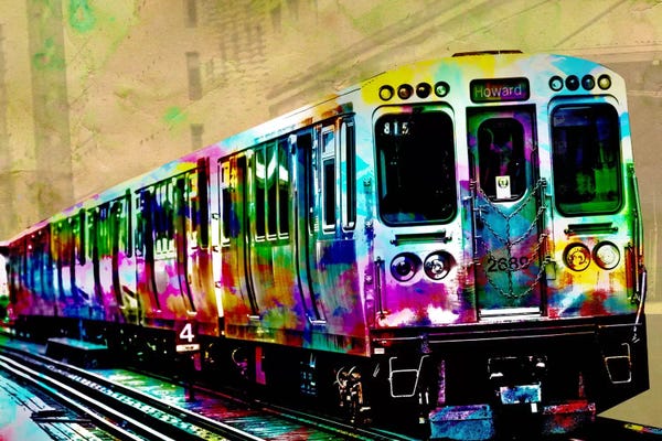 Trains: Pop El by 5by5collective