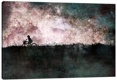 Starlight Canvas Art Print - Cycling Art