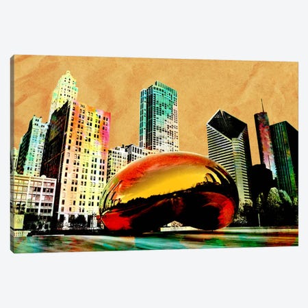 Burning Bean Canvas Print #ICA52} by Unknown Artist Canvas Art
