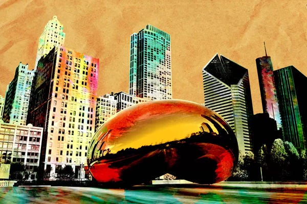 City Sunrises & Sunsets: Burning Bean by 5by5collective