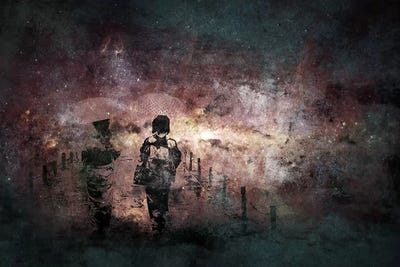 In Search of Sun by 5by5collective canvas print