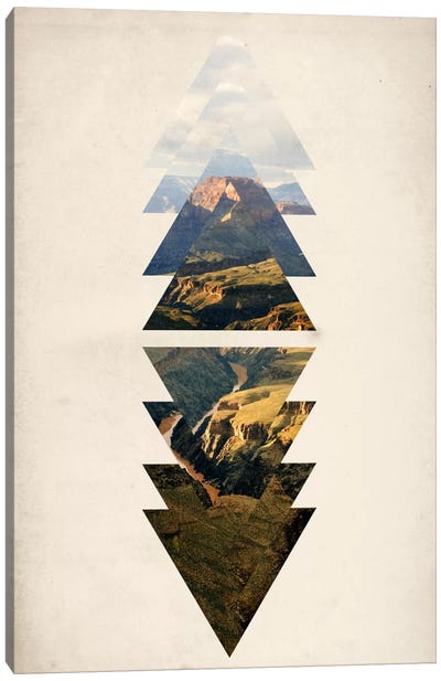 Highlands Conclusion Canvas Art Print - Scenic-Geometry