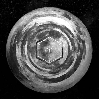 Articulated Eclipse by 5by5collective canvas print