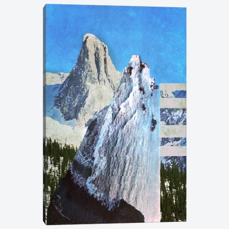 Peaks in Abstract Canvas Print #ICA552} by 5by5collective Canvas Artwork