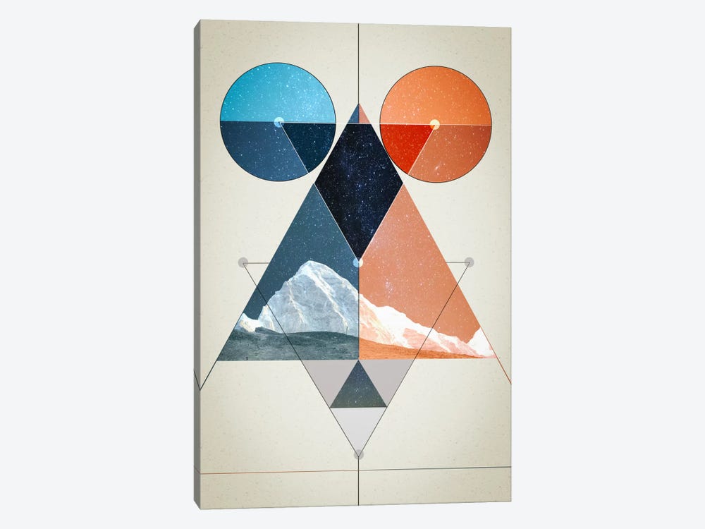 Multi Symmetry by 5by5collective 1-piece Art Print