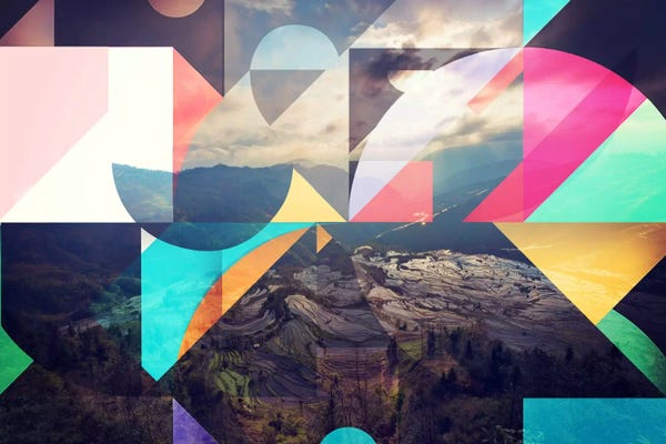 5by5collective: Shapes of the Terraced Mountain by 5by5collective