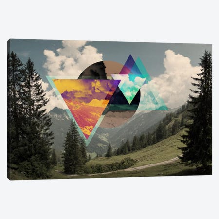 Tesseract of the Southern Alps Canvas Print #ICA562} by 5by5collective Canvas Art Print