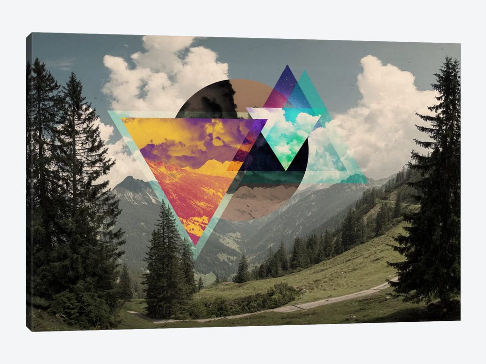 Tesseract of the Southern Alps 1-piece Canvas Wall Art