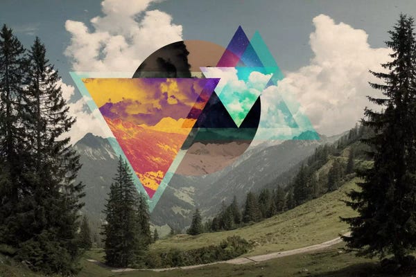 Abstract Photography: Tesseract of the Southern Alps by 5by5collective