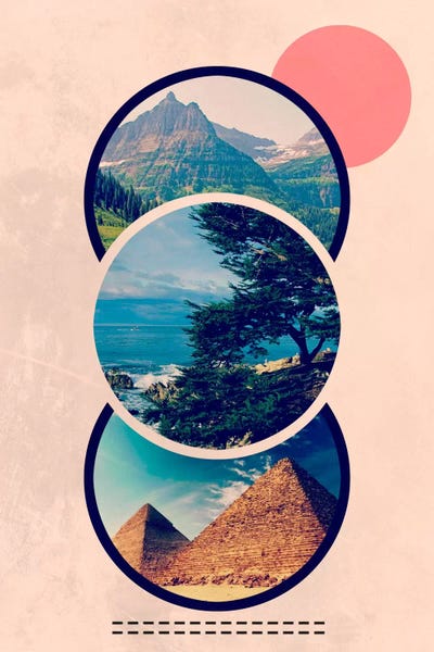 Peak Trios by 5by5collective art print