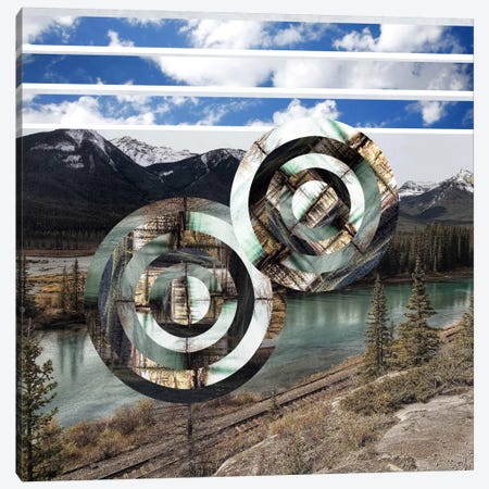 Rural Vortex Canvas Print #ICA568} by 5by5collective Art Print
