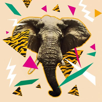 Kinetic Raver by 5by5collective art print