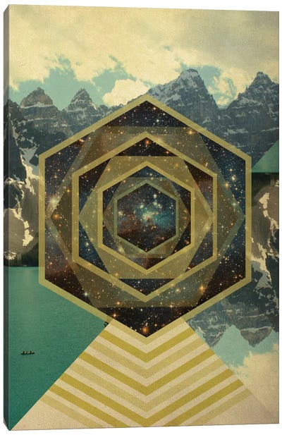 Metamorphosis of Space Canvas Art Print - Scenic-Geometry