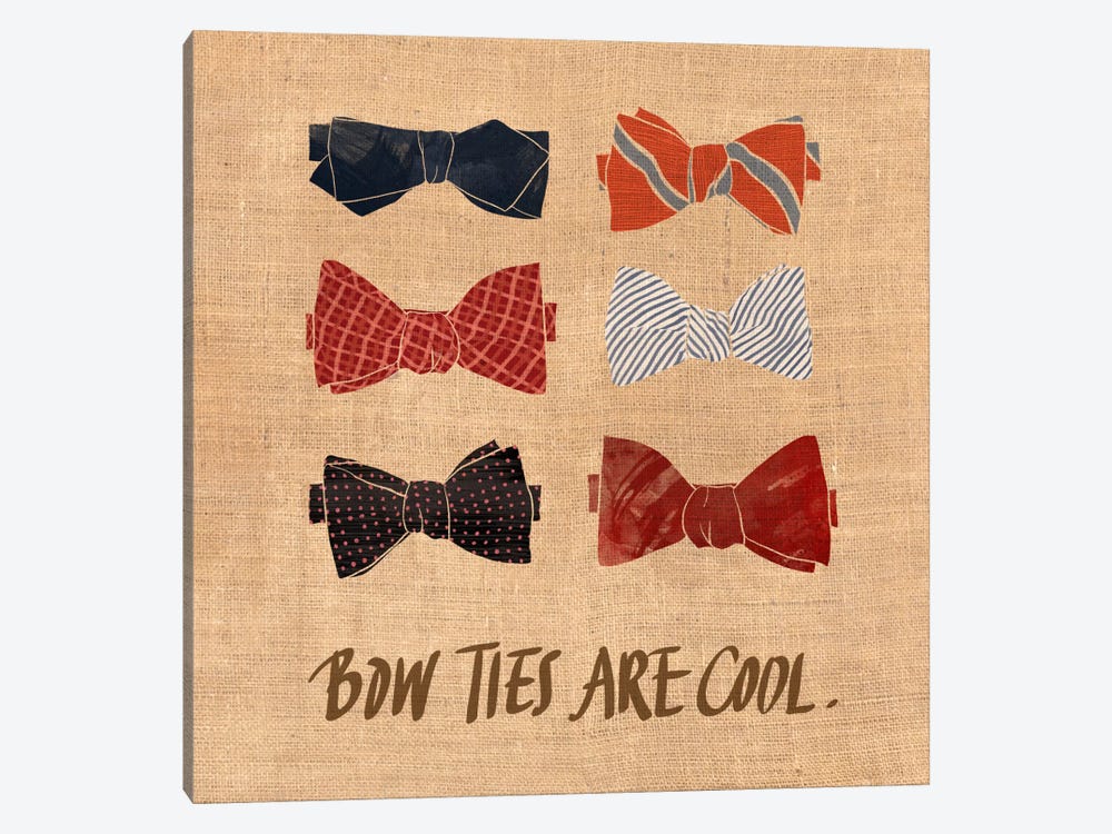 Bow Ties by 5by5collective 1-piece Art Print