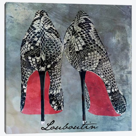 watercolour Louis Vuitton red bottom shoes by emmabarts on DeviantArt