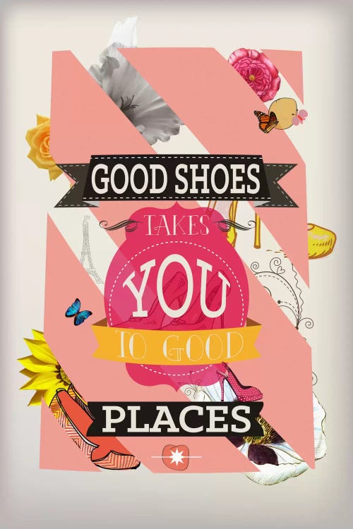 Good Shoes 2 by 5by5collective wall art