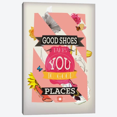 Good Shoes 2 Canvas Print #ICA616} by 5by5collective Canvas Artwork