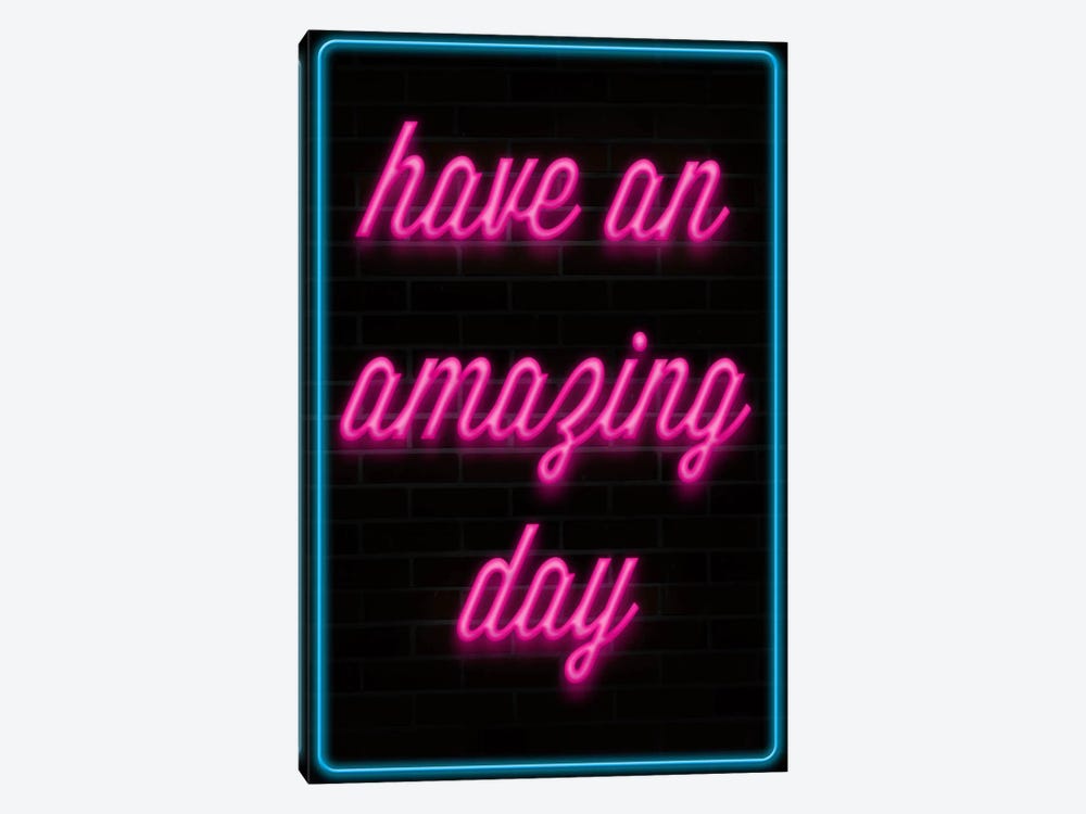 Have An Amazing Day by 5by5collective 1-piece Art Print