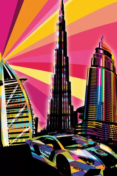 United Arab Emirates: Dubai Psychedelic Pop by 5by5collective