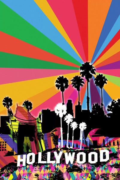 Los Angeles: Los Angeles Psychedelic Pop 2 by 5by5collective