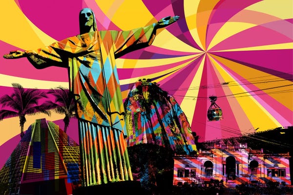 Wonders Of The World: Rio Psychedelic Pop by 5by5collective