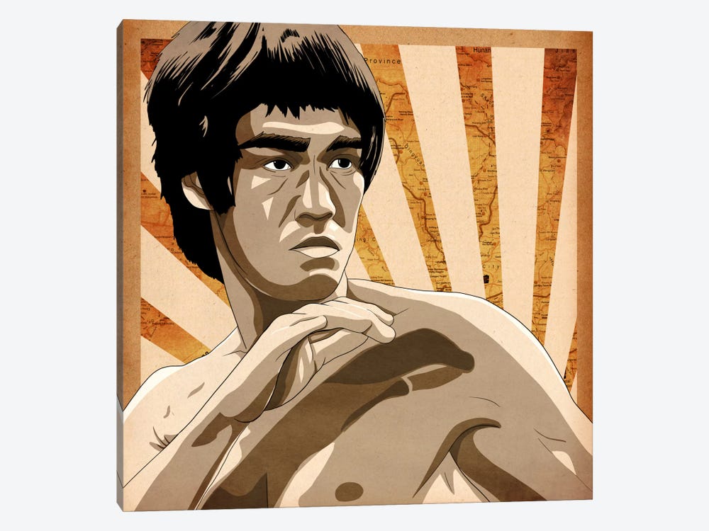 Bruce, Rising Sun by 5by5collective 1-piece Art Print