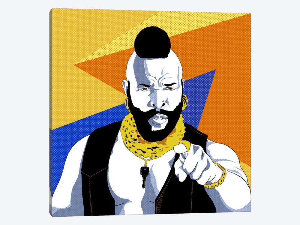 No Jibba Jabba Mr. T by 5by5collective 1-piece Canvas Art Print