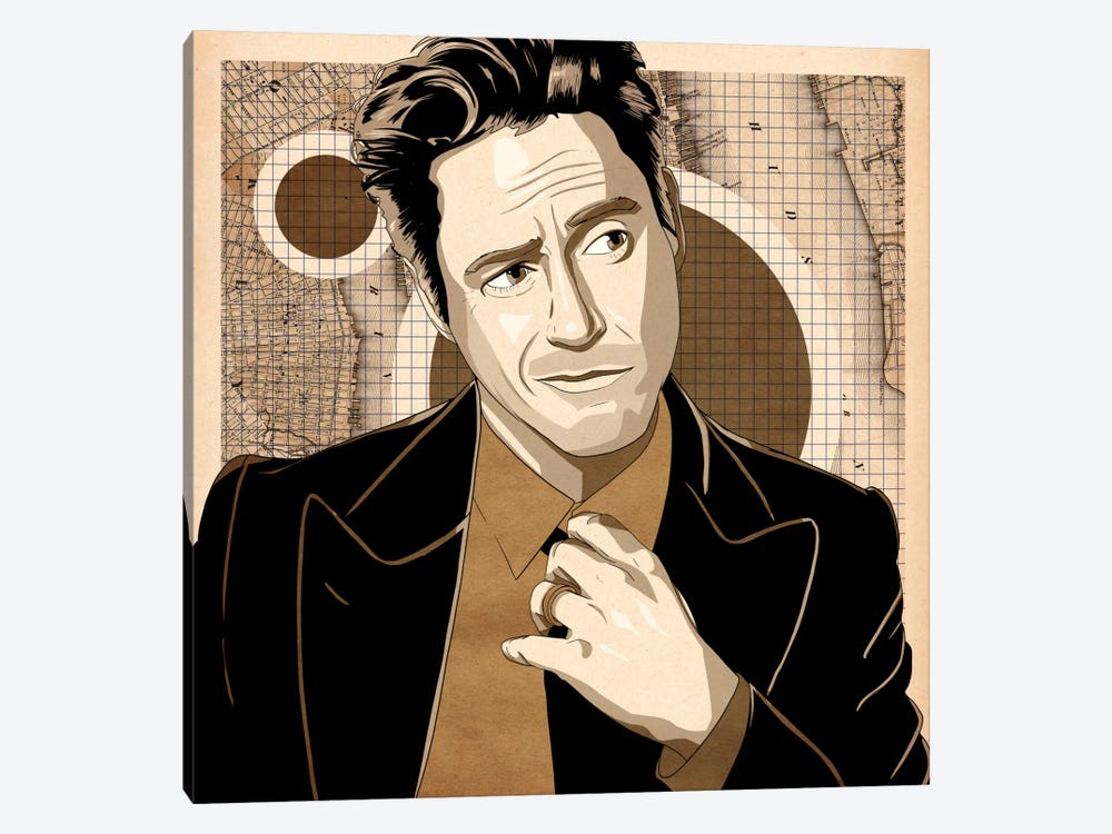 Smug Robbie by 5by5collective 1-piece Canvas Art Print