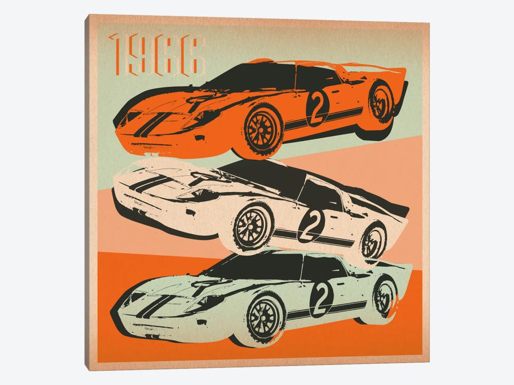 GT 2 by 5by5collective 1-piece Canvas Print