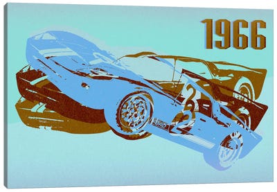 GT 3 Canvas Art Print - Auto Racing