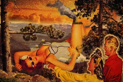 Nuclear Model by 5by5collective canvas print