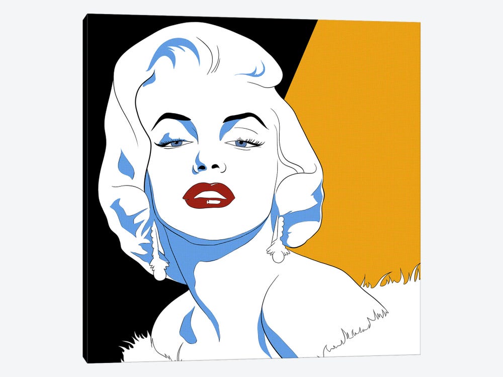 Marilyn's Gaze by 5by5collective 1-piece Art Print