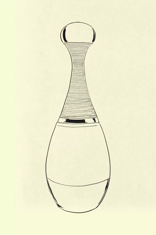 Pesco Perfumo Minimalist Line Art by 5by5collective wall art