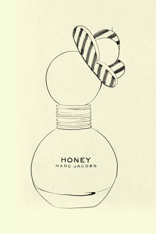 Sweet As Honey Minimalist Line Art