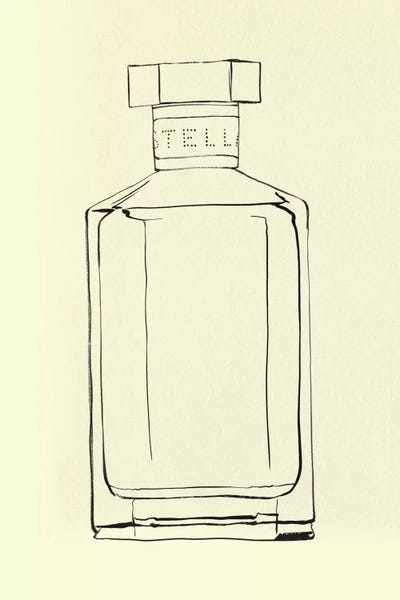 Sweet Purple Minimalist Line Art