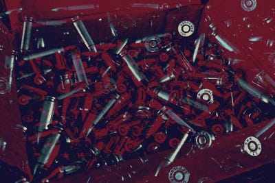 Stockpile #3 by 5by5collective canvas print