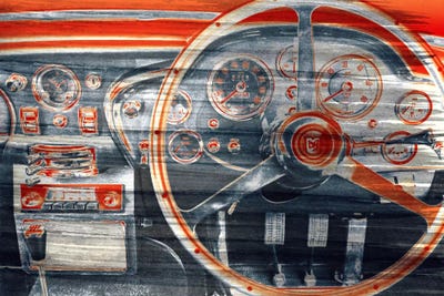 White Hot by 5by5collective canvas print