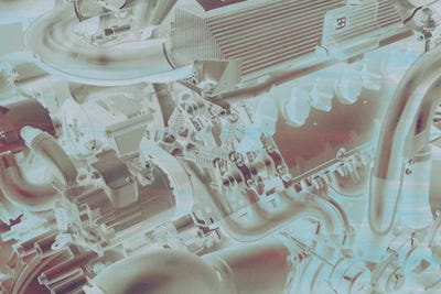 Pinnacle of Power by 5by5collective canvas print