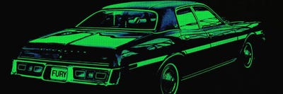 Caddy Fury by 5by5collective canvas print