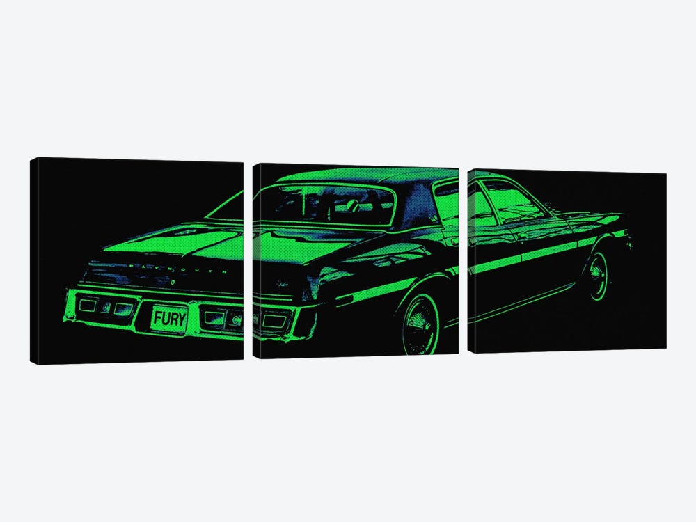 Caddy Fury by 5by5collective 3-piece Art Print