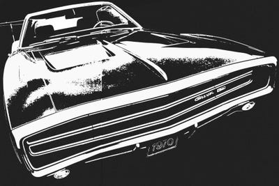 Pure Muscle by 5by5collective canvas print